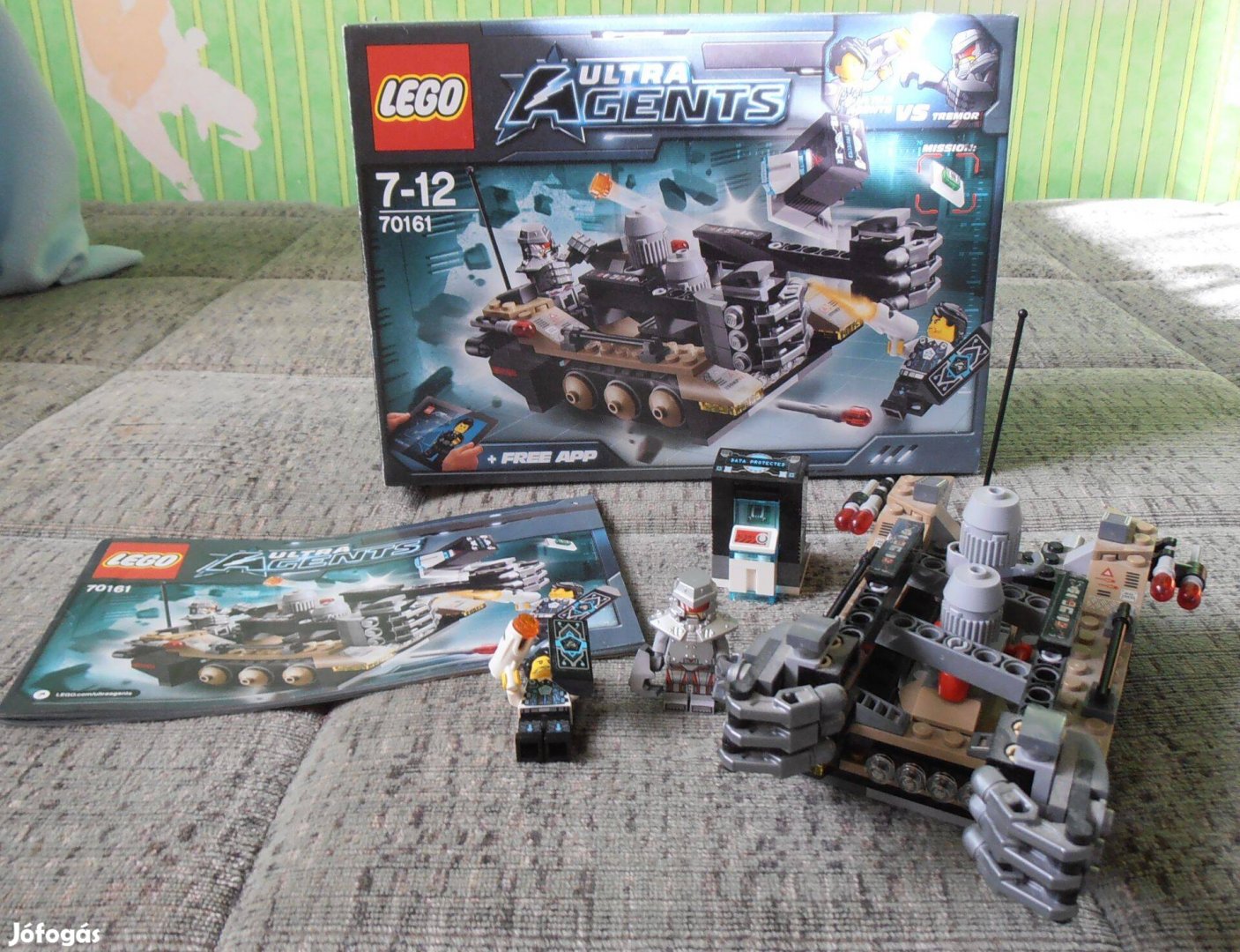 LEGO Ultra Agents Beszivárgó nehéz lánctalpas 70161