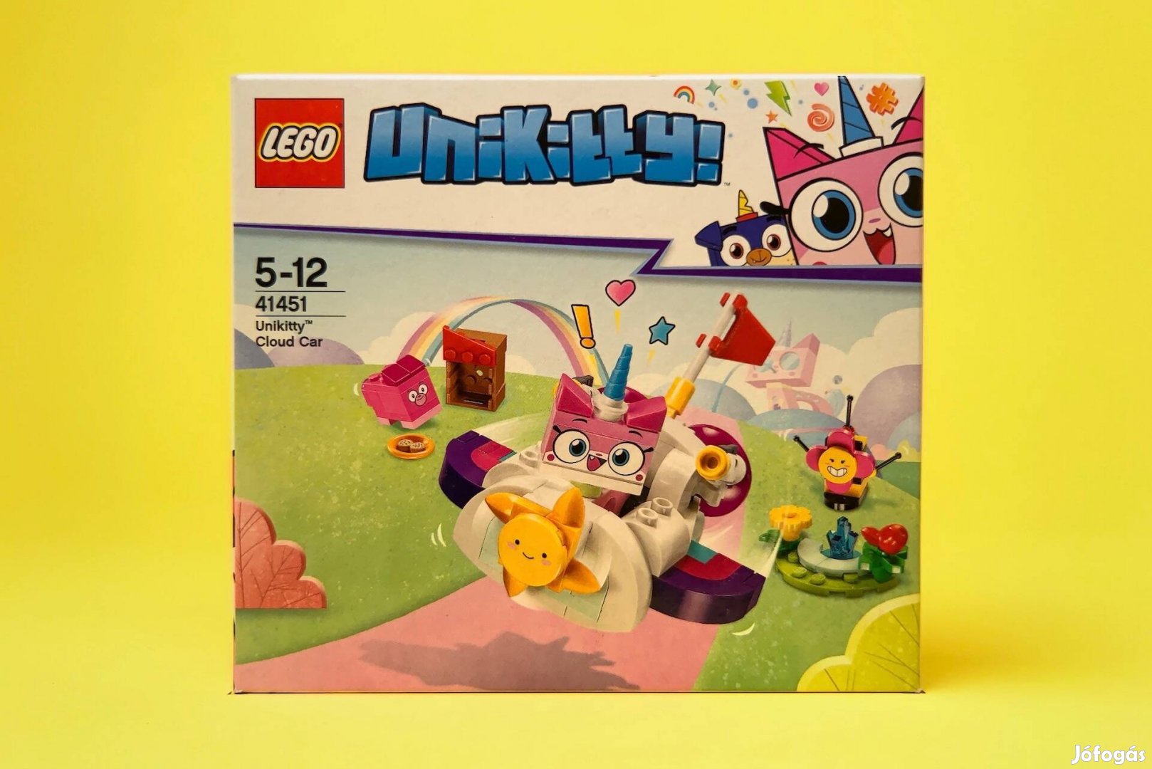 LEGO Unikitty! 41451 Unikitty Cloud Car, Új, Bontatlan