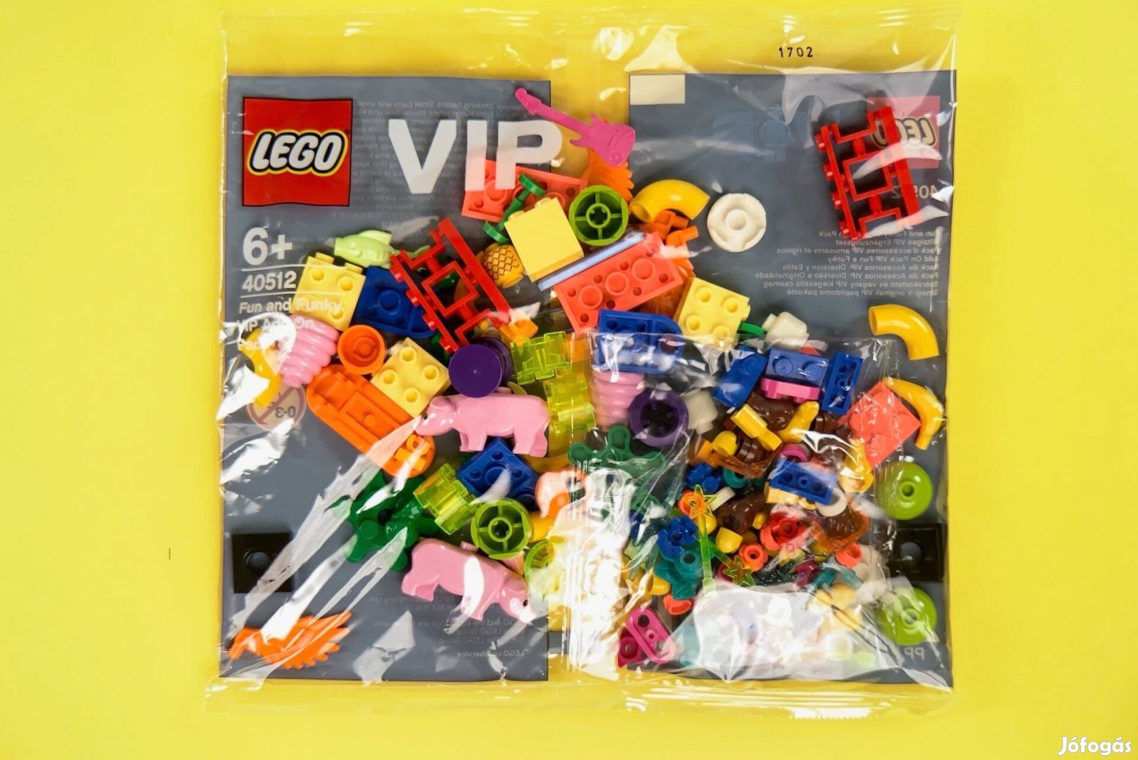 LEGO VIP Add-On Pack 40512 Fun and Funky, Új, Bontatlan