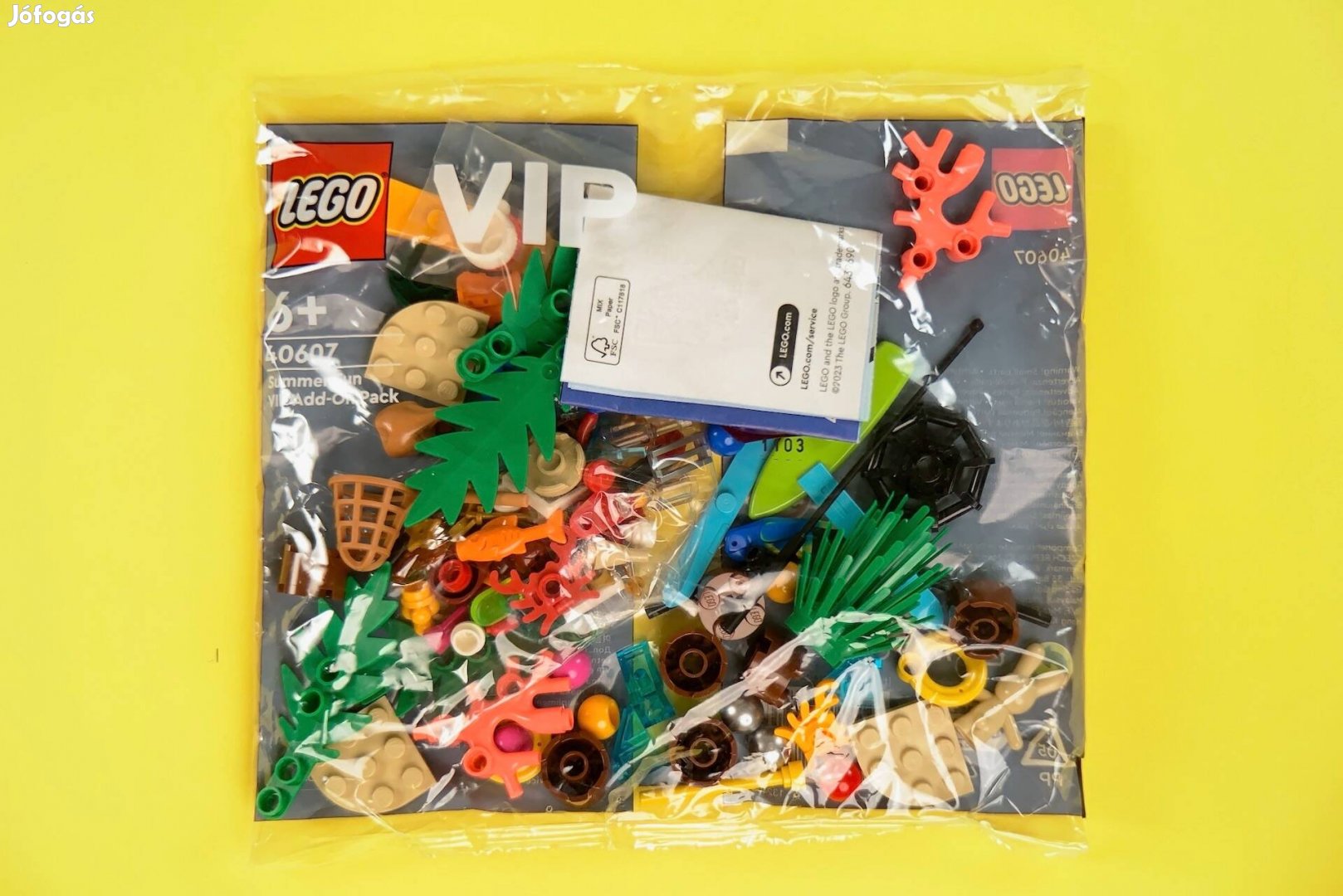 LEGO VIP Add-On Pack 40607 Summer Fun, Új, Bontatlan