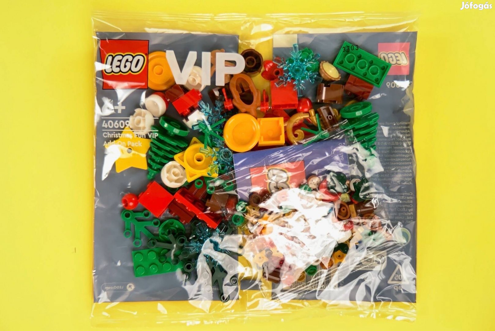 LEGO VIP Add-On Pack 40609 Christmas Fun, Új, Bontatlan