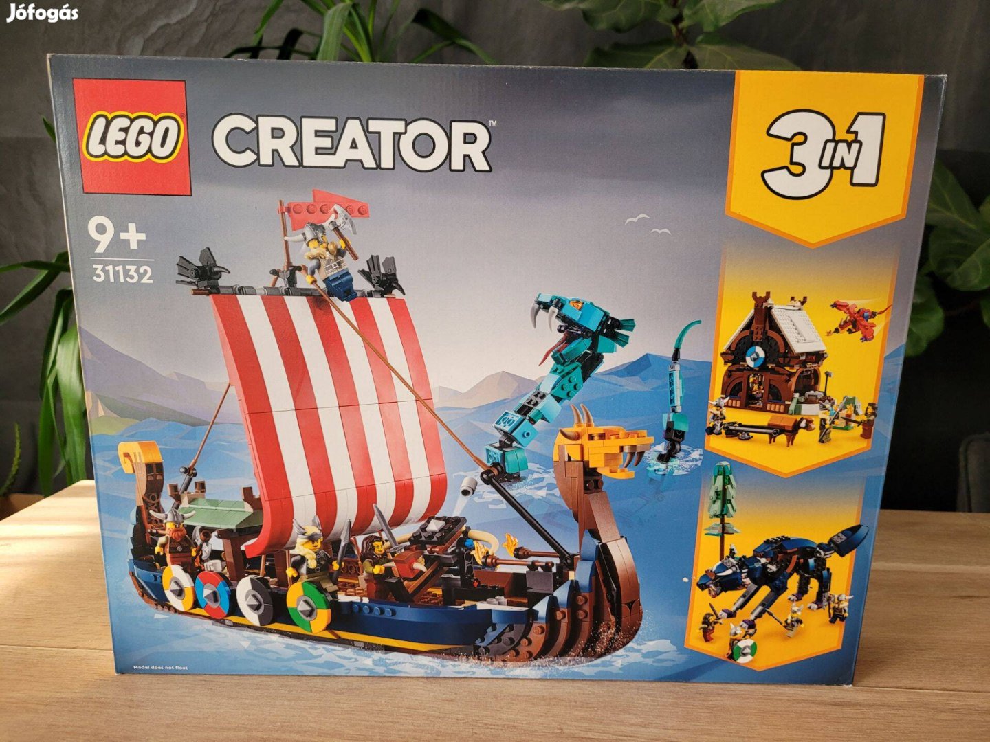 LEGO Viking hajó és a Midgard kígyó 31132