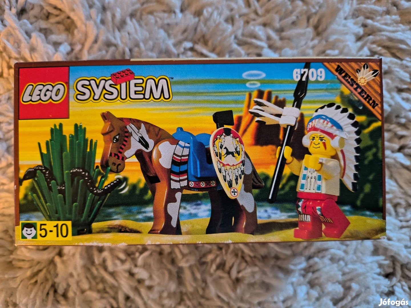 LEGO Western Tribal Chief (6709) Új, Bontatlan