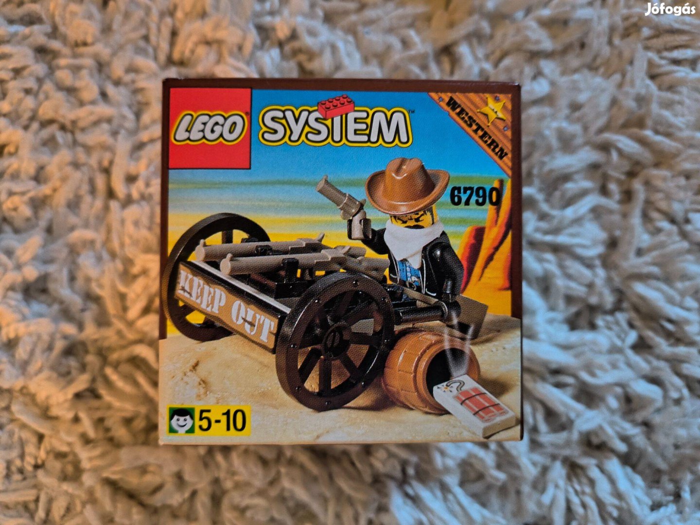 LEGO Western - Bandit's Wheelgun (6790), Új, Bontatlan