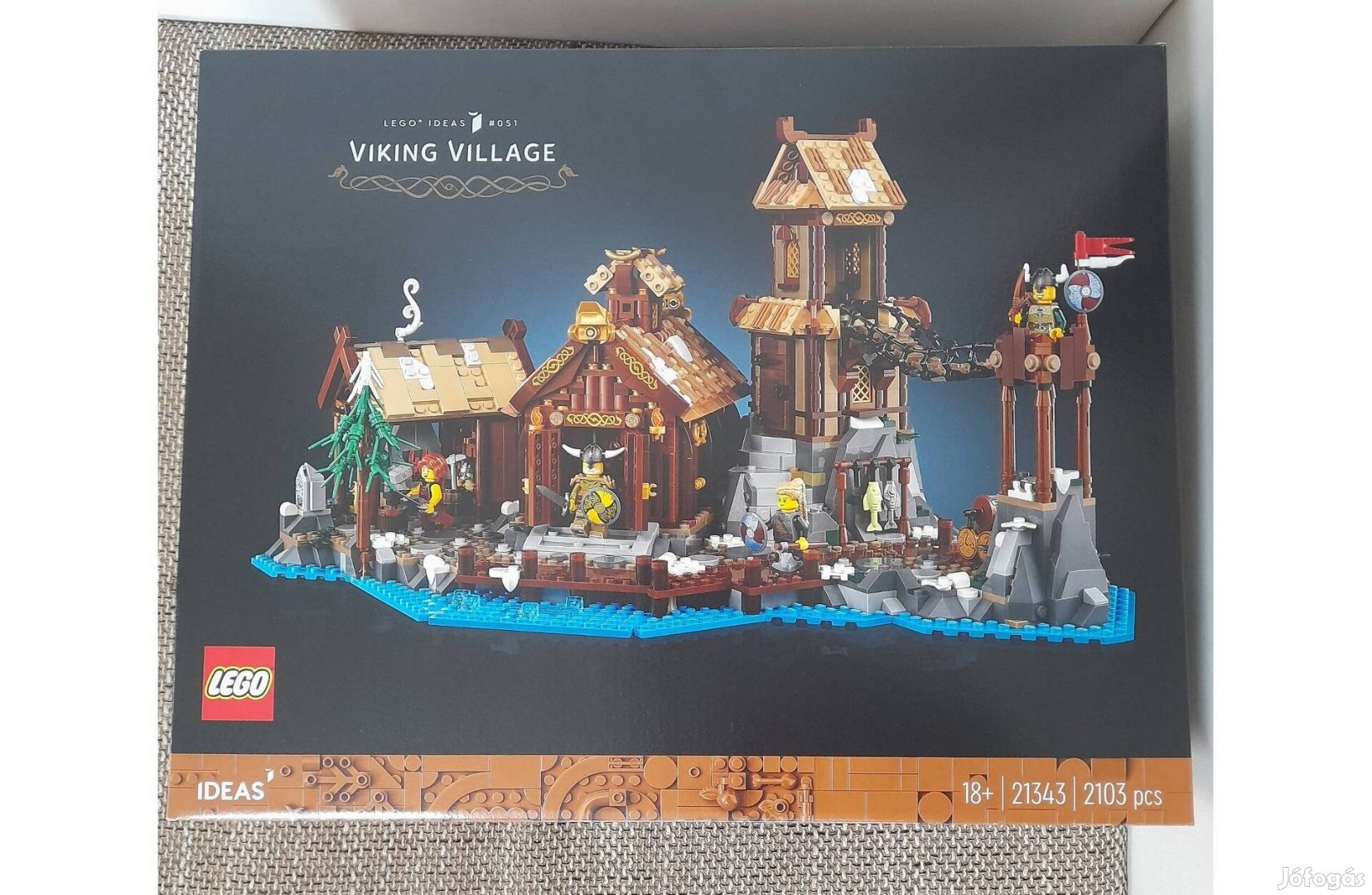 LEGO- 21343 Ideas - Viking falu, Új, bontatlan készlet