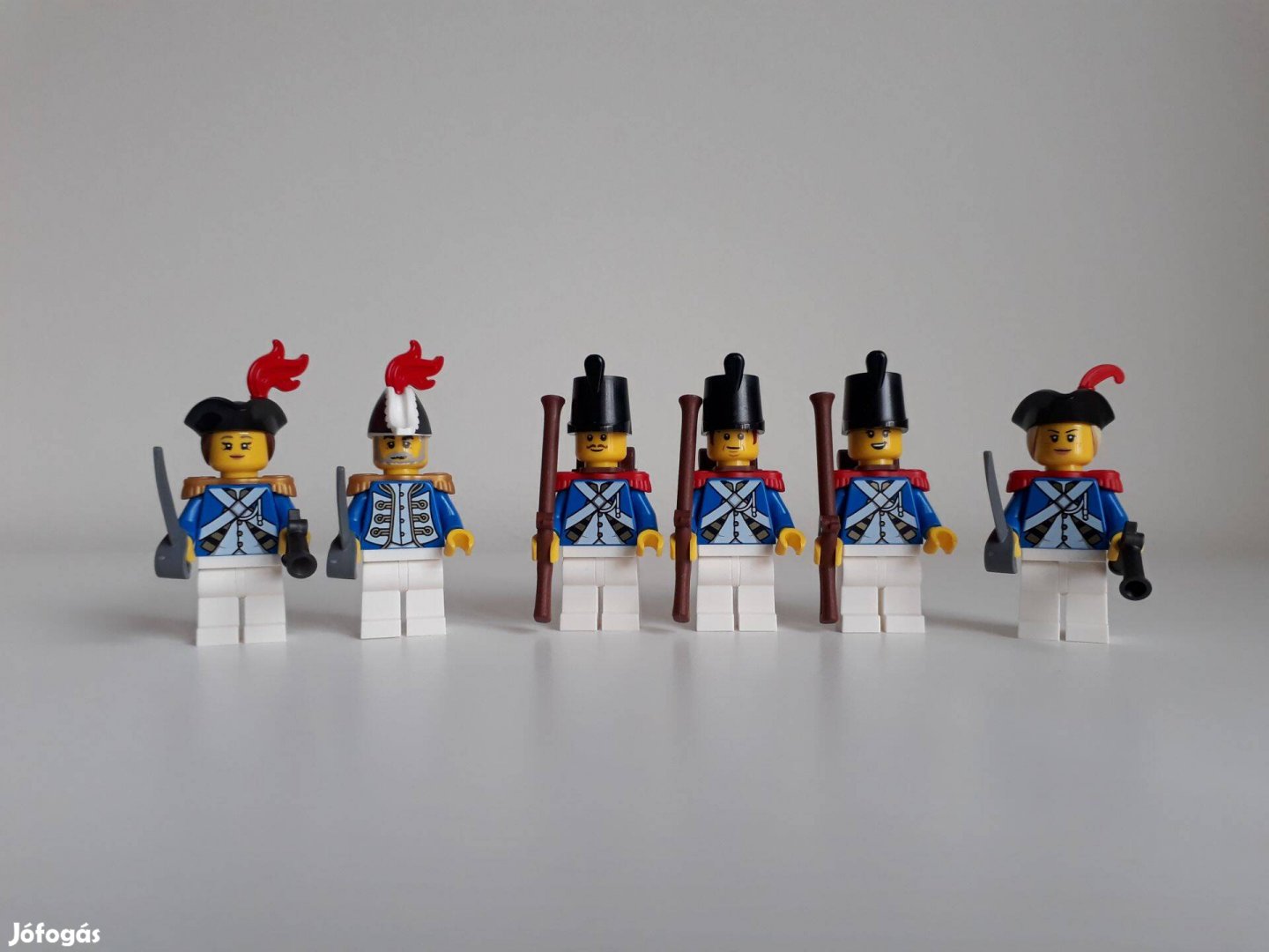 LEGO ( 10320 , 21322 ) - Az Eldorado erőd 6 db katonája - Új