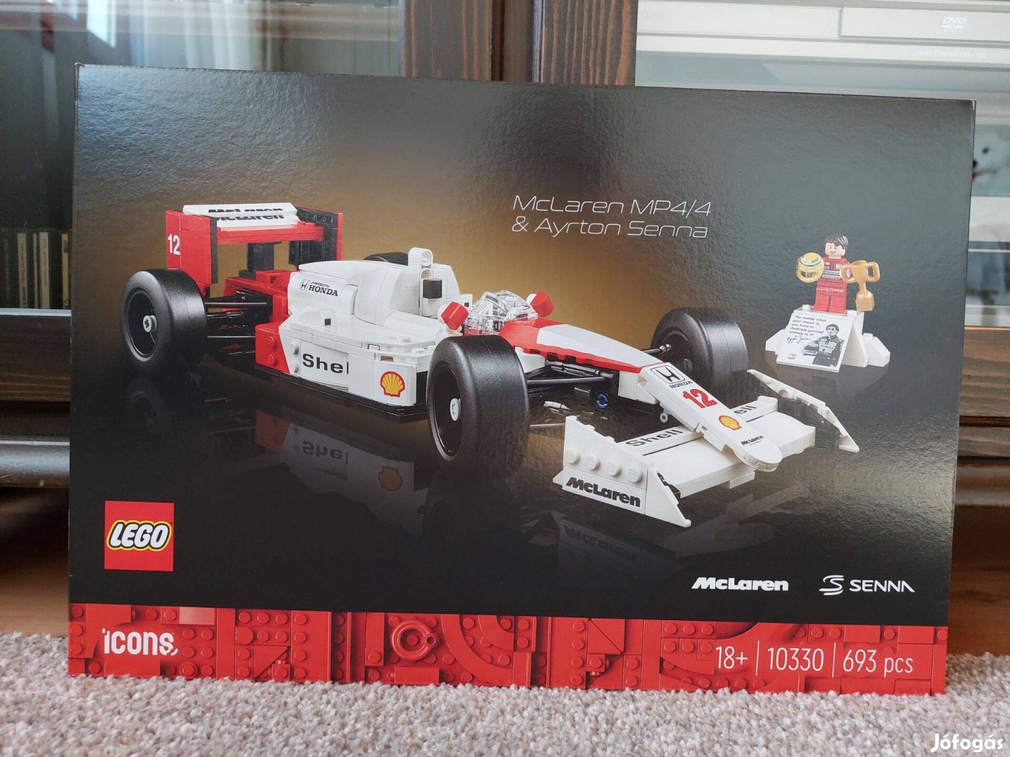 LEGO - 10330 Mclaren MP4/4 és Ayrton Senna - Új