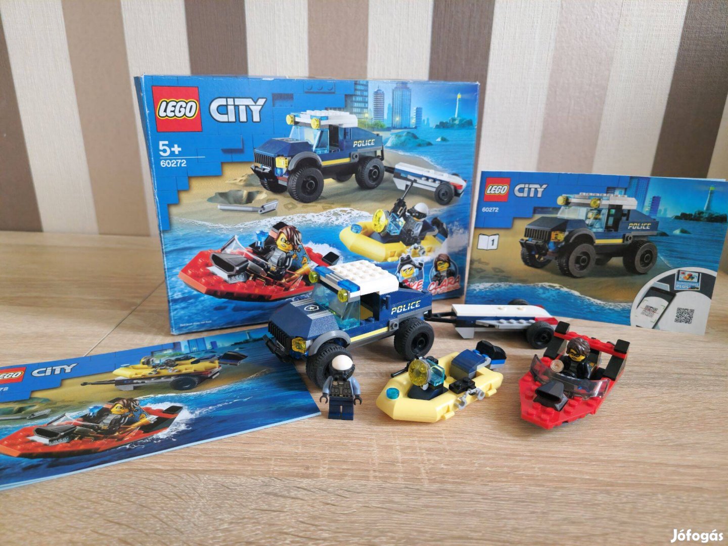 LEGO - 60272 - LEGO City - Elit Rendőrség Hajószállító