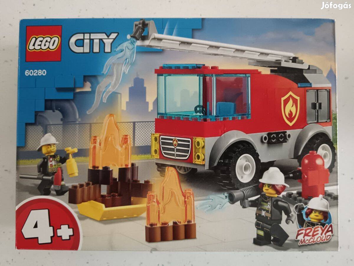 LEGO - Lego cíty 60280 létrás tűzoltó autó