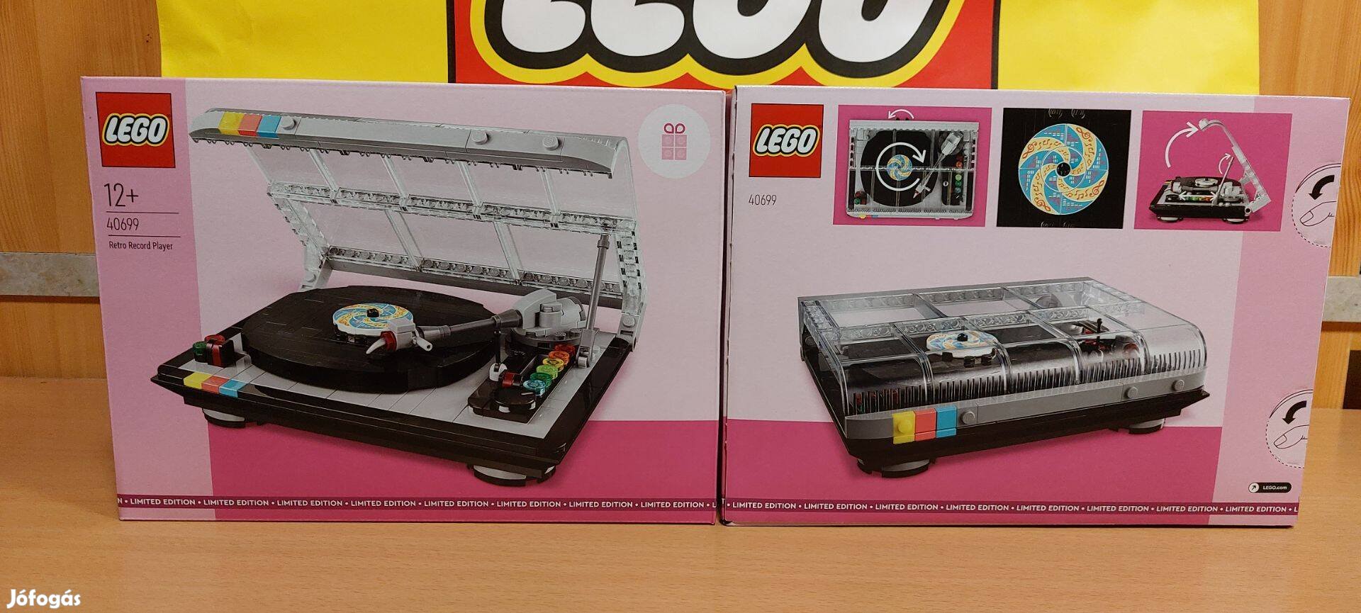 LEGO - Retró lemezjátszó (40699) Új, Bontatlan