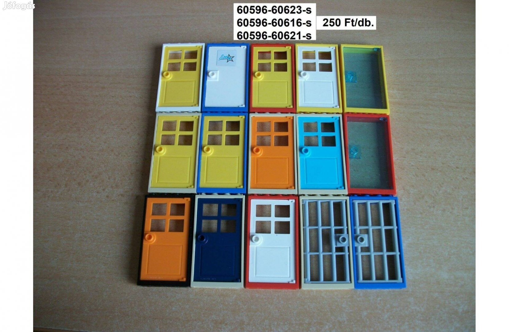 LEGO ajtók kerettel