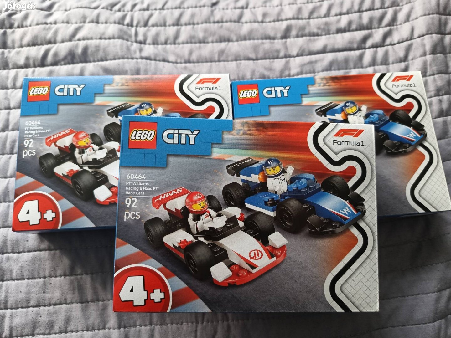 LEGO city F1 Williams autók 
