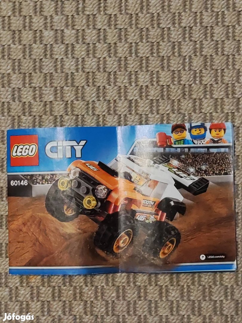 LEGO city kisautó versenyautó 60146