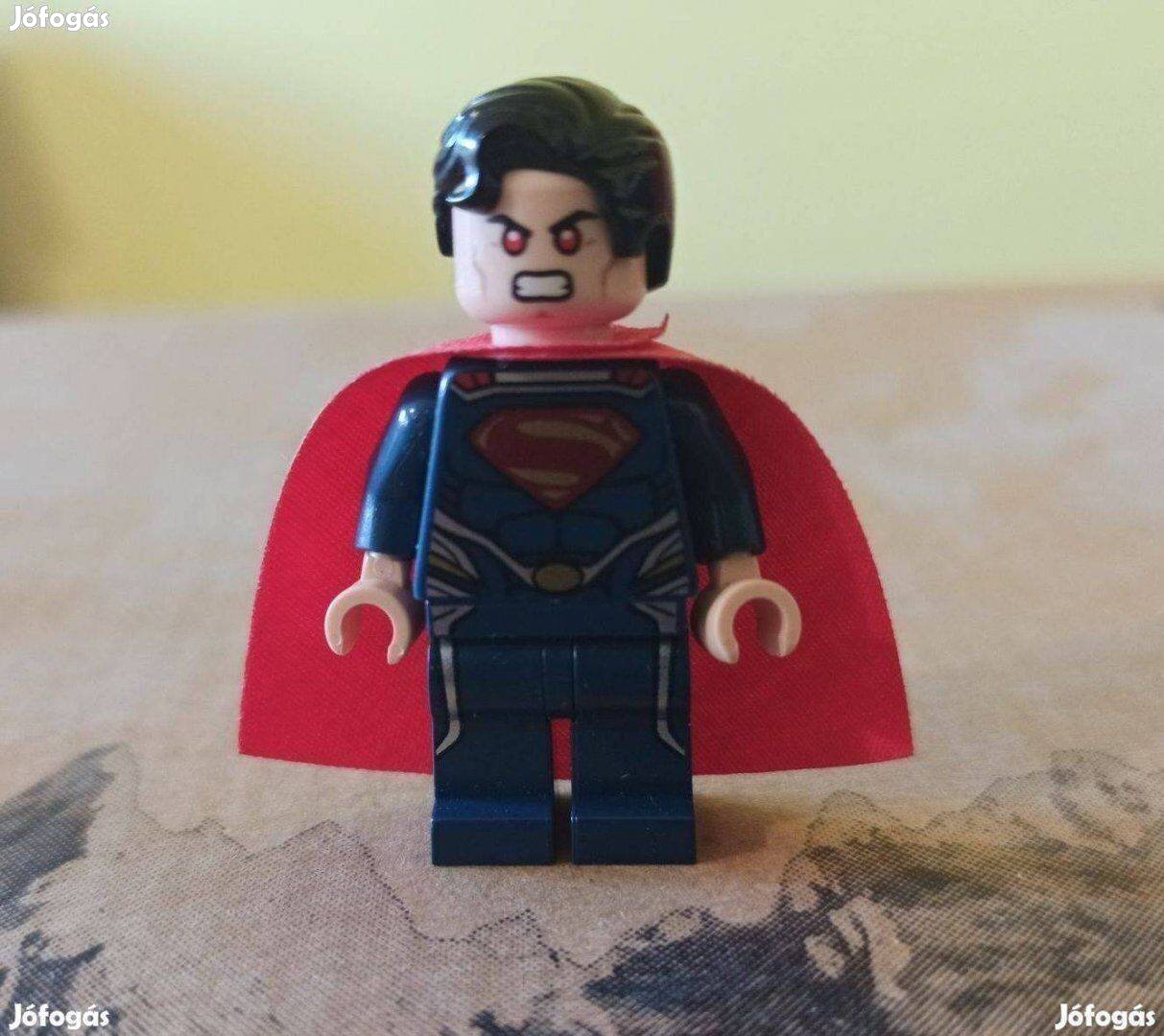 LEGO figura sh077 - Superman sötétkék ruhában