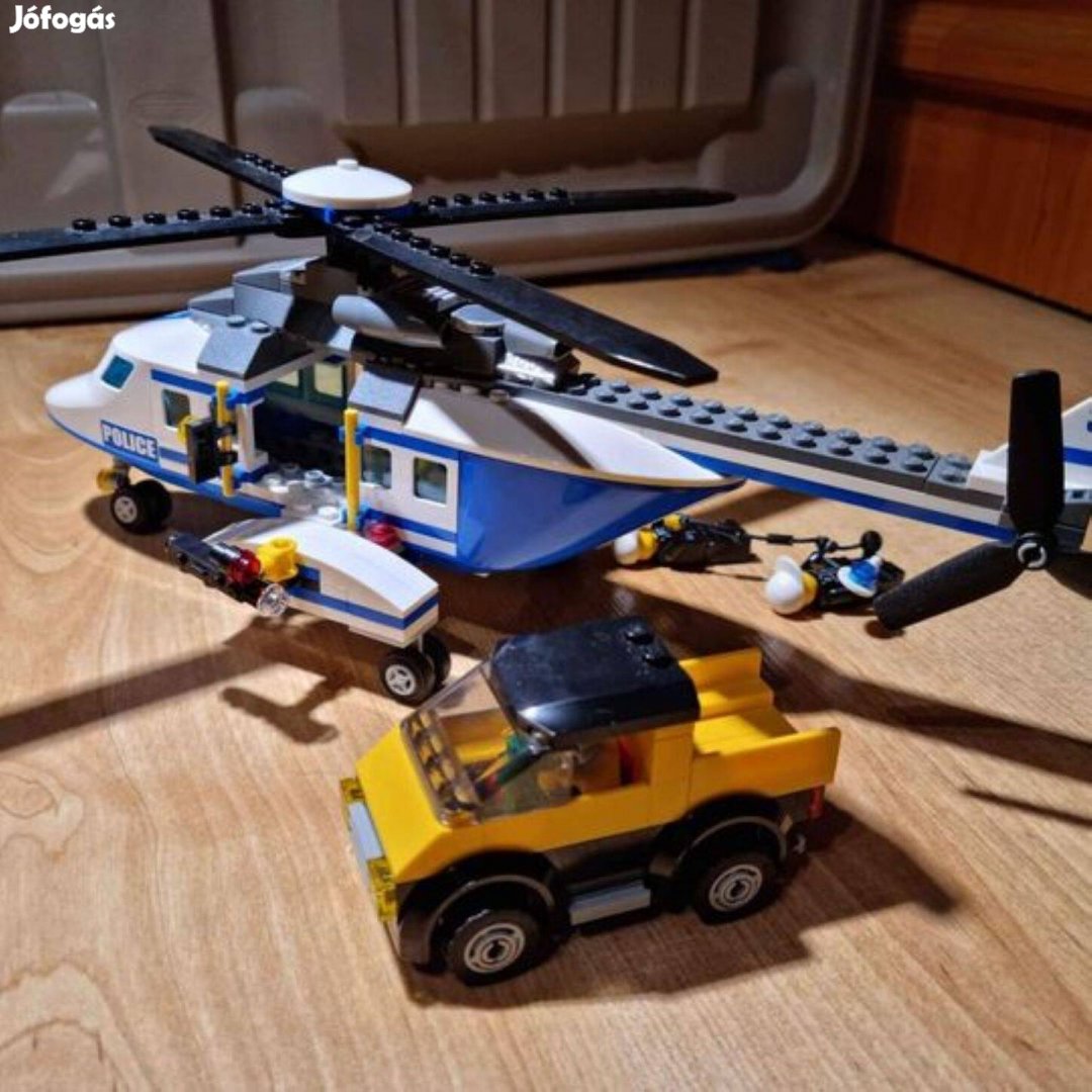 LEGO helikopter kisautóval (3658)