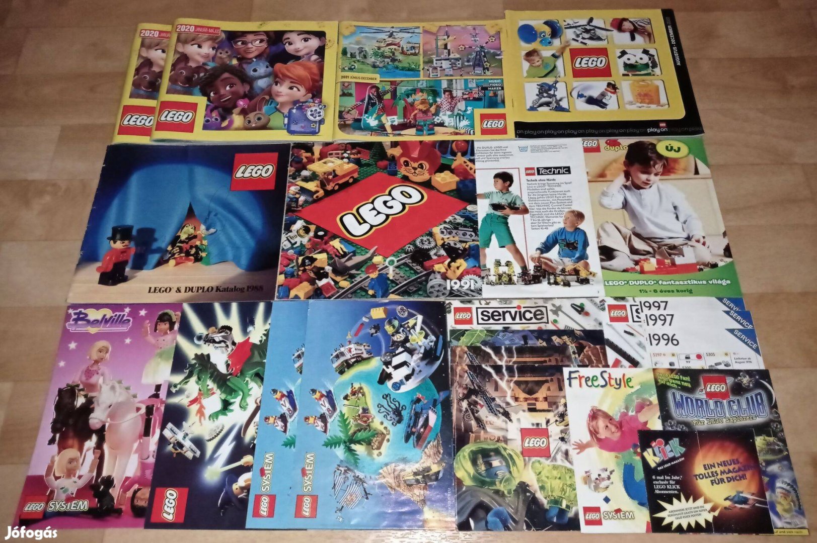 LEGO katalógusok és prospektusok