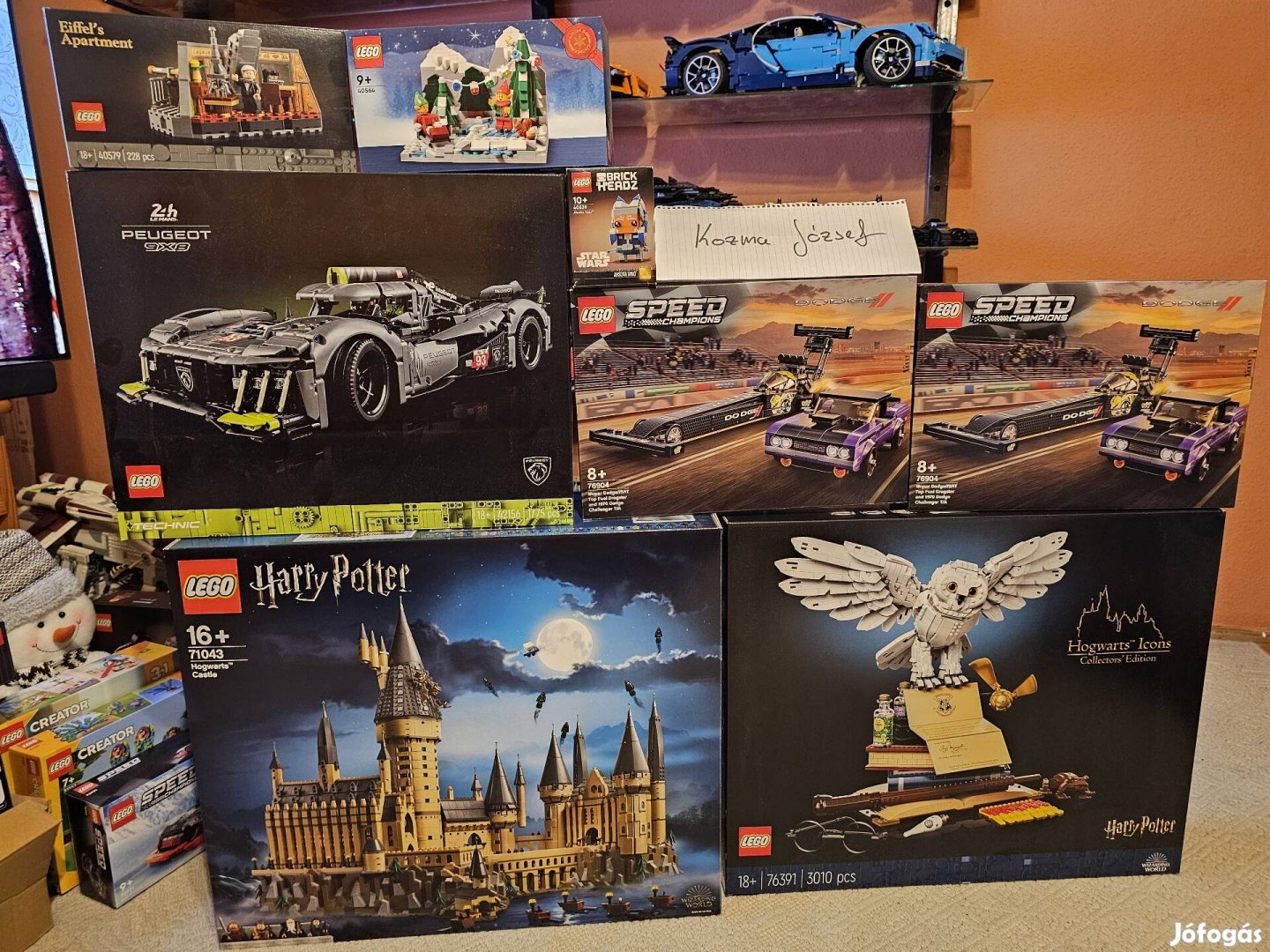 LEGO készletek (76391, 71043, 40539, 40564, 40579, 42156, 76904)