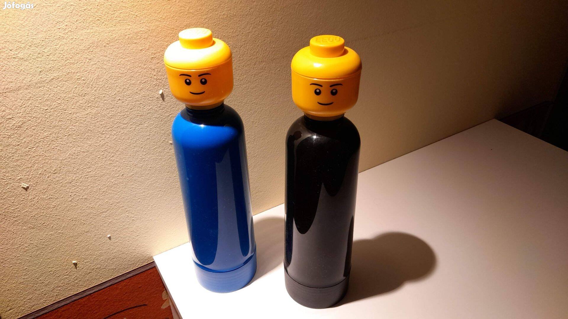 LEGO kulacs kék, fekete