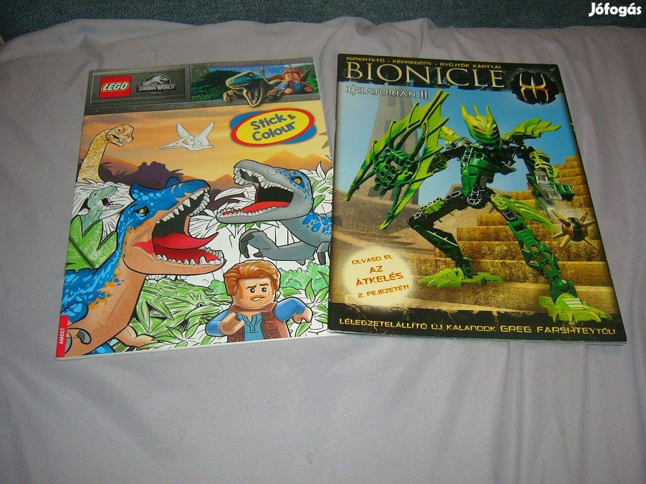 LEGO matricás kifestő és Bionicle képregény 2 db