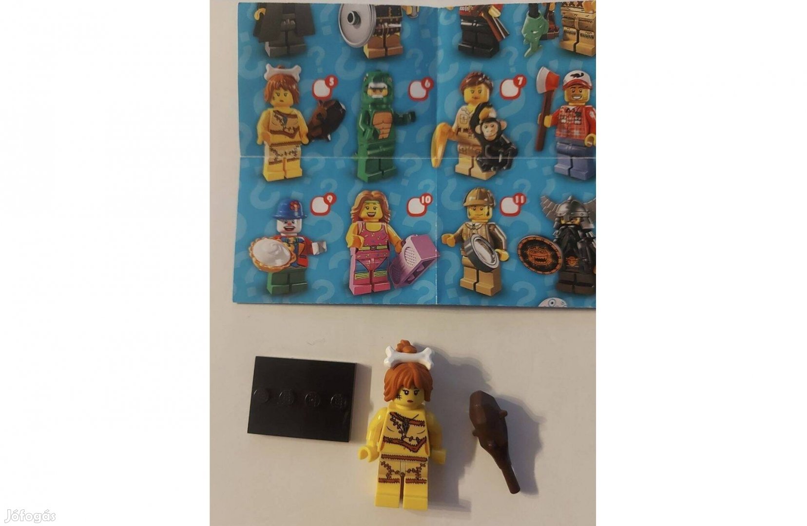LEGO minifigura Cave Woman (5. sorozat, col05-5)