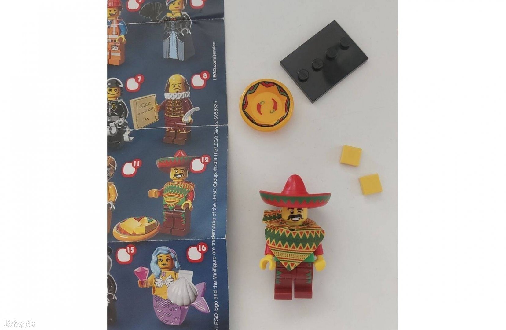 LEGO minifigura Taco Tuesday Guy (The LEGO Movie, coltlm-12)