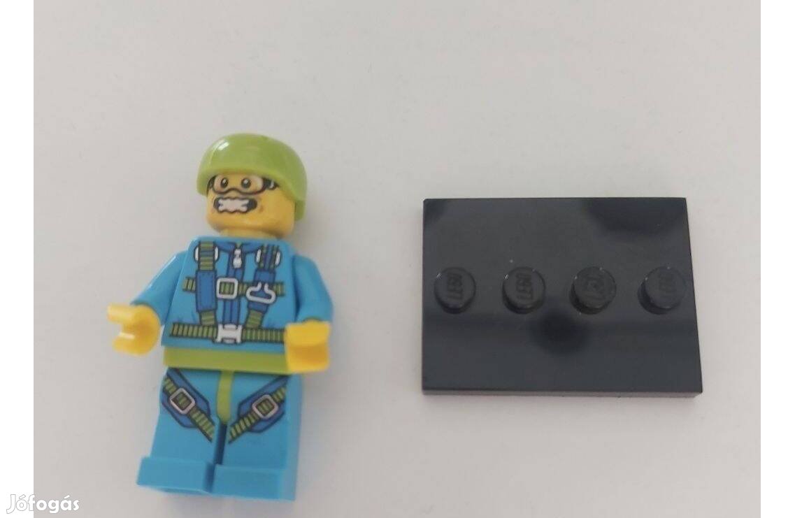 LEGO minifigura - Skydiver (10. sorozat, col10-6)