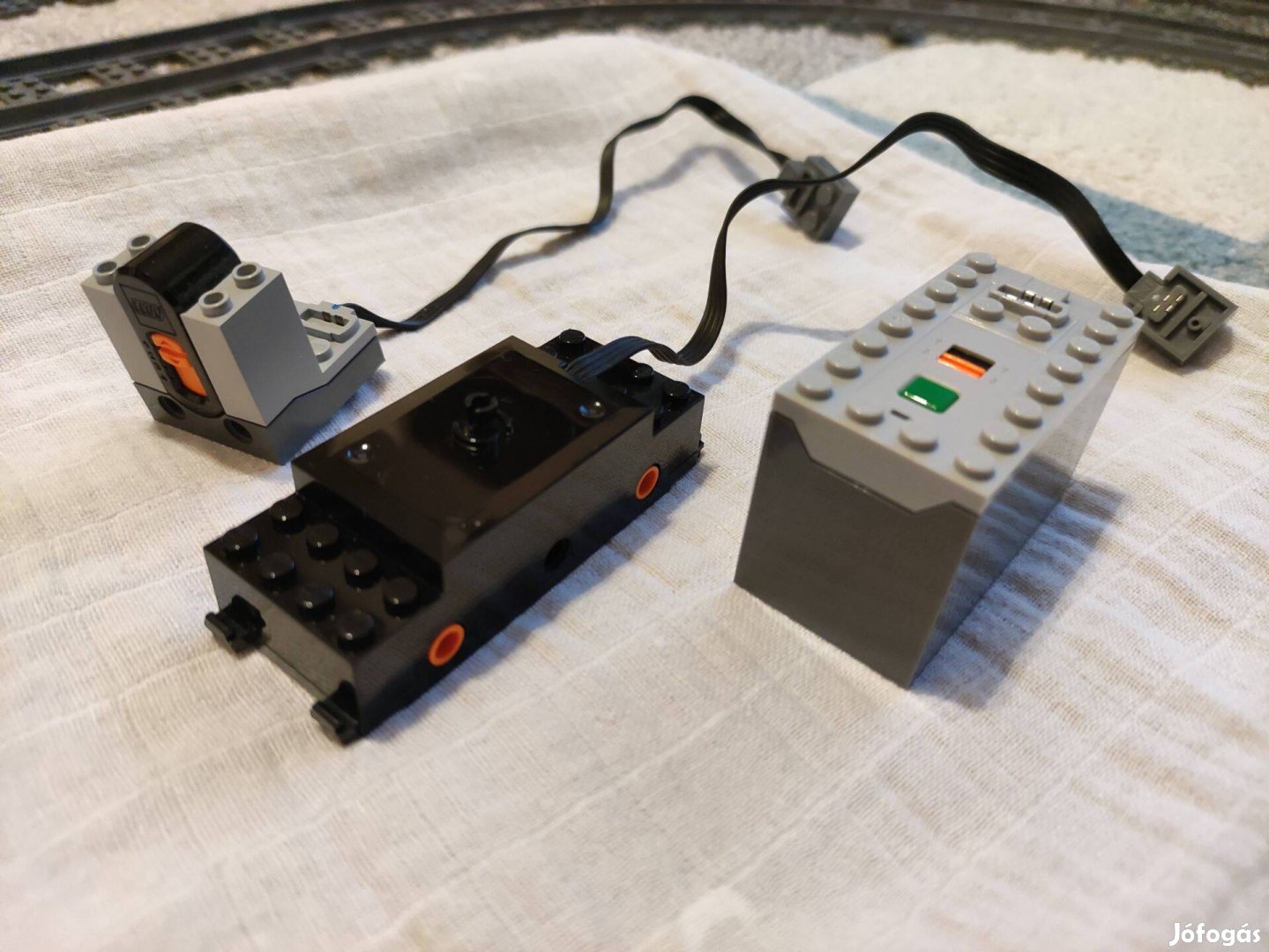 LEGO power functions vonat motor elemtartó