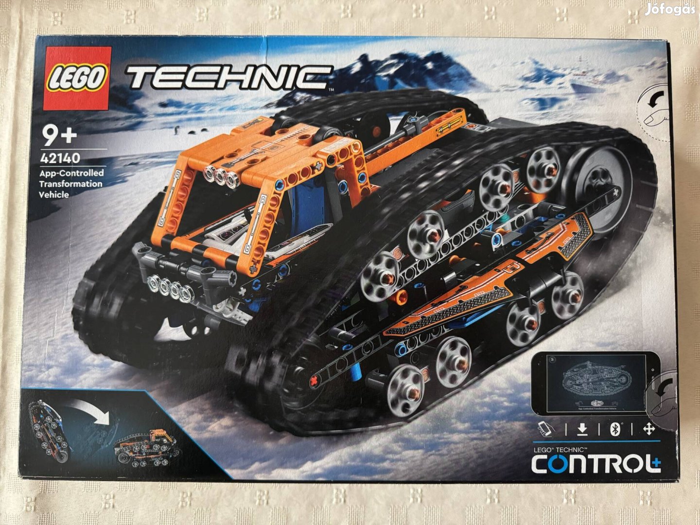 LEGO technic 42140 Bontatlan dobozos applikációval irányítható