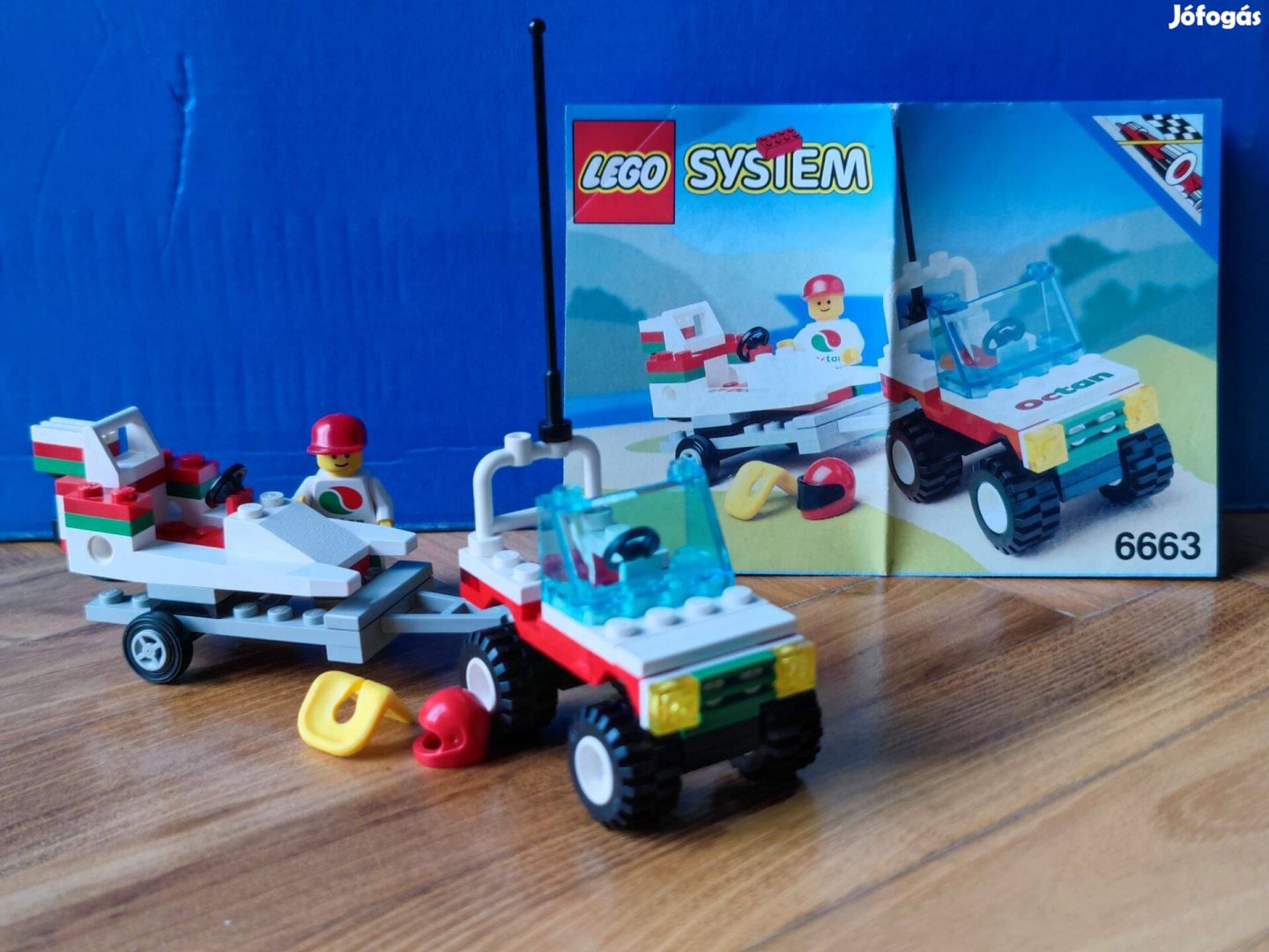 LEGO terepjáró és motorcsónak System 6663 Wave Rebel (1993)