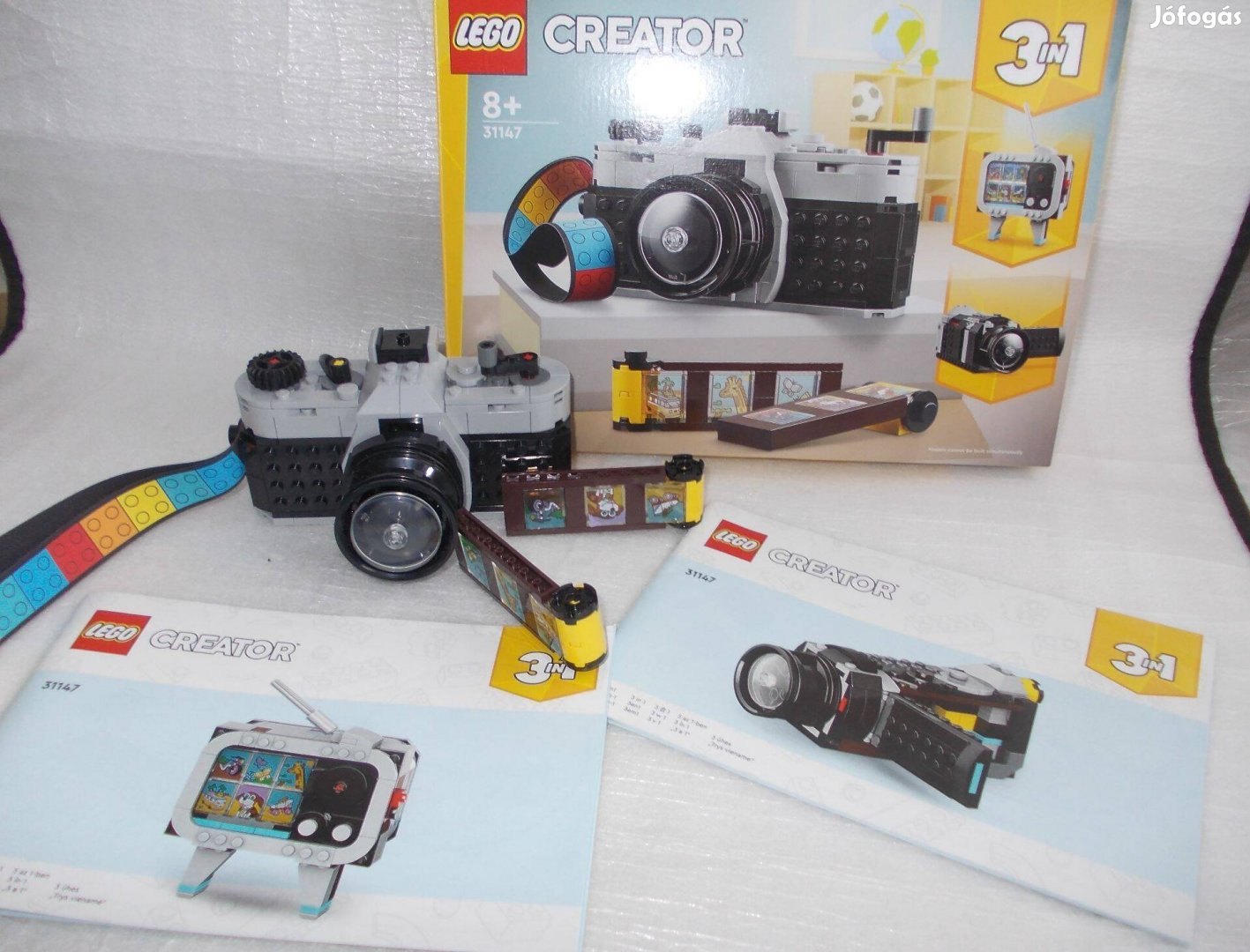 LEGO új fényképezőgép. 3 az 1-ben
