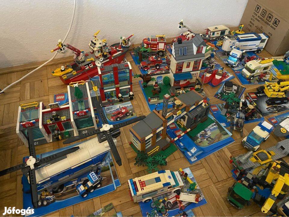 LEGO város 50 db készlet egyben