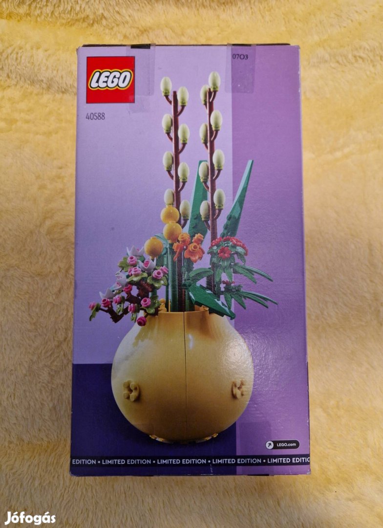 LEGO virágcserép, barka
