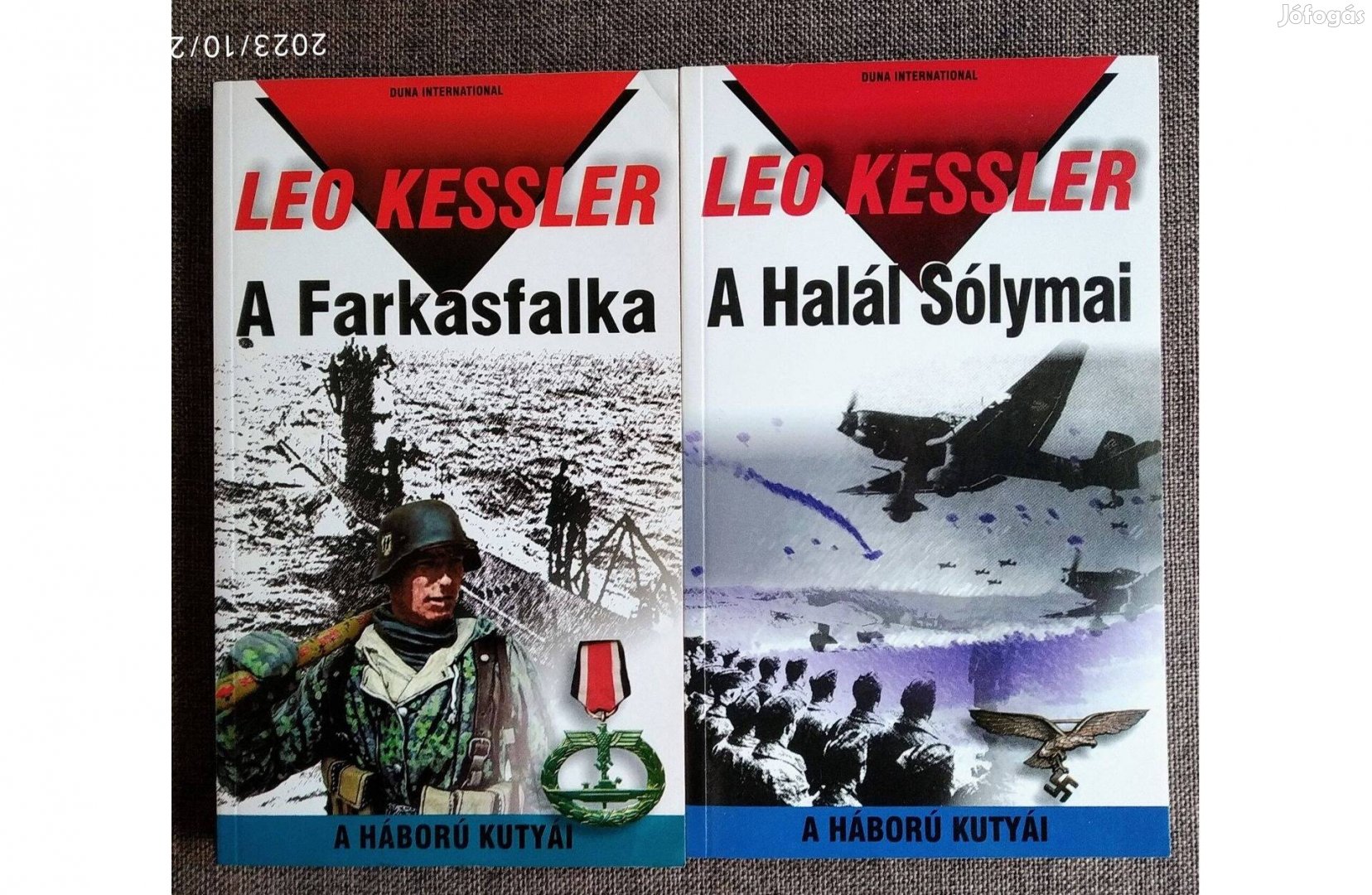 LEO Kessler könyvek olvasatlanok