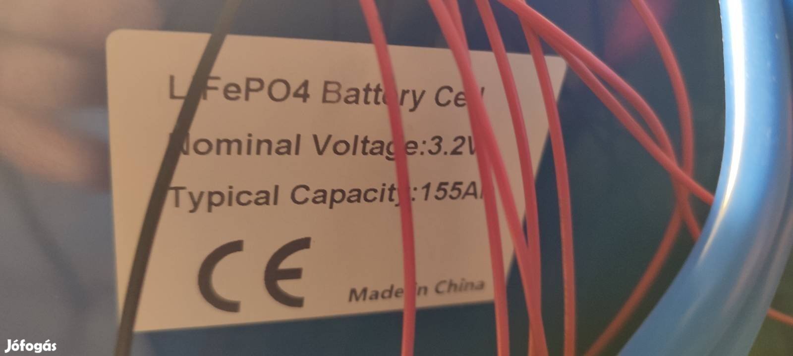 LFP akkucsomag 155AH - 48v + JK Bms - 8Kwh