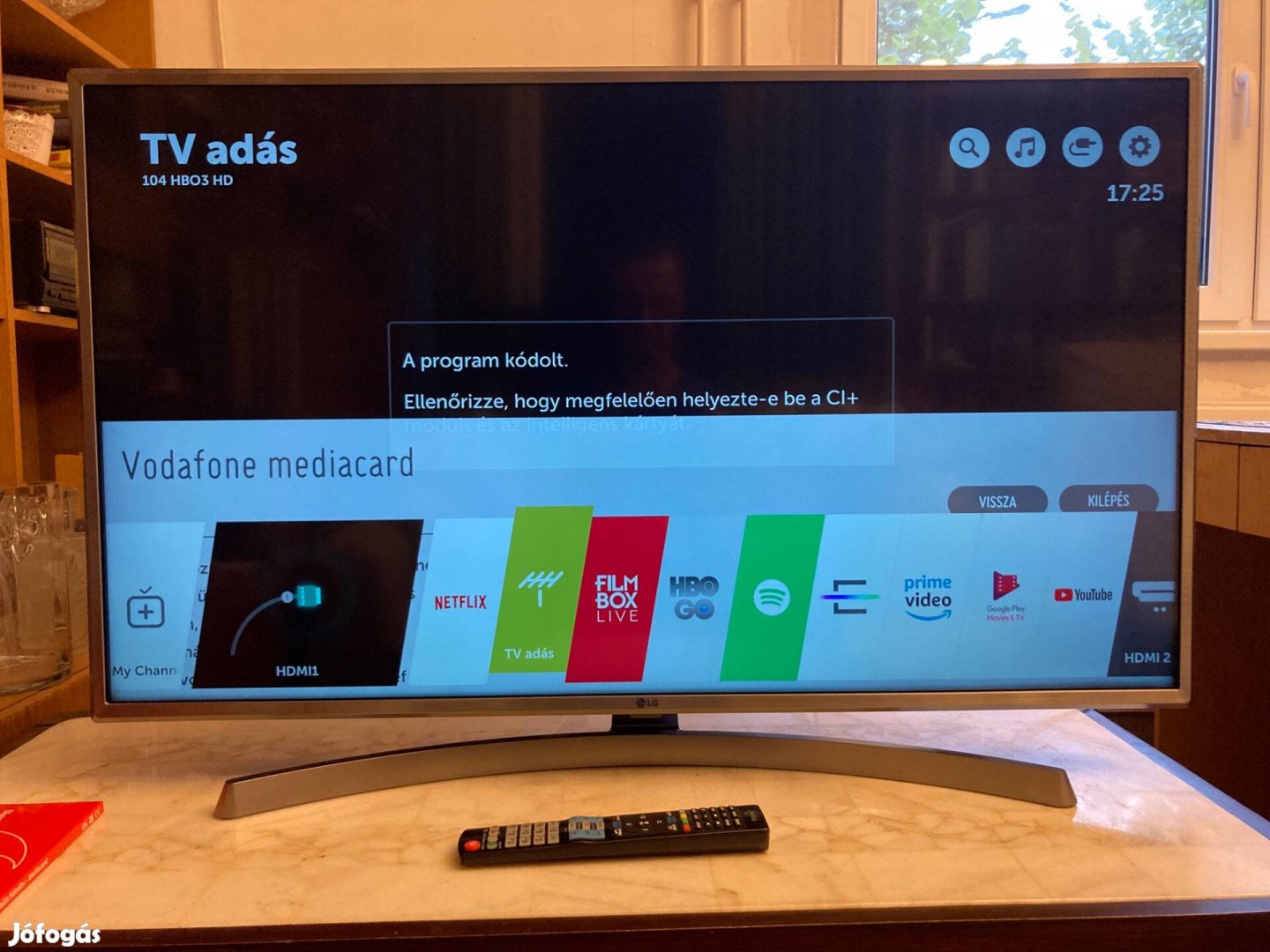 LG 108 cm UHD TV 2018 karcmentes