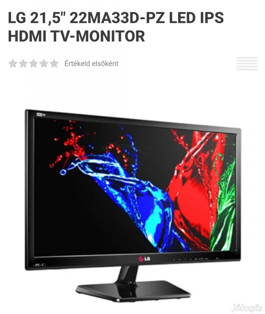 LG 22 monitor -tv 