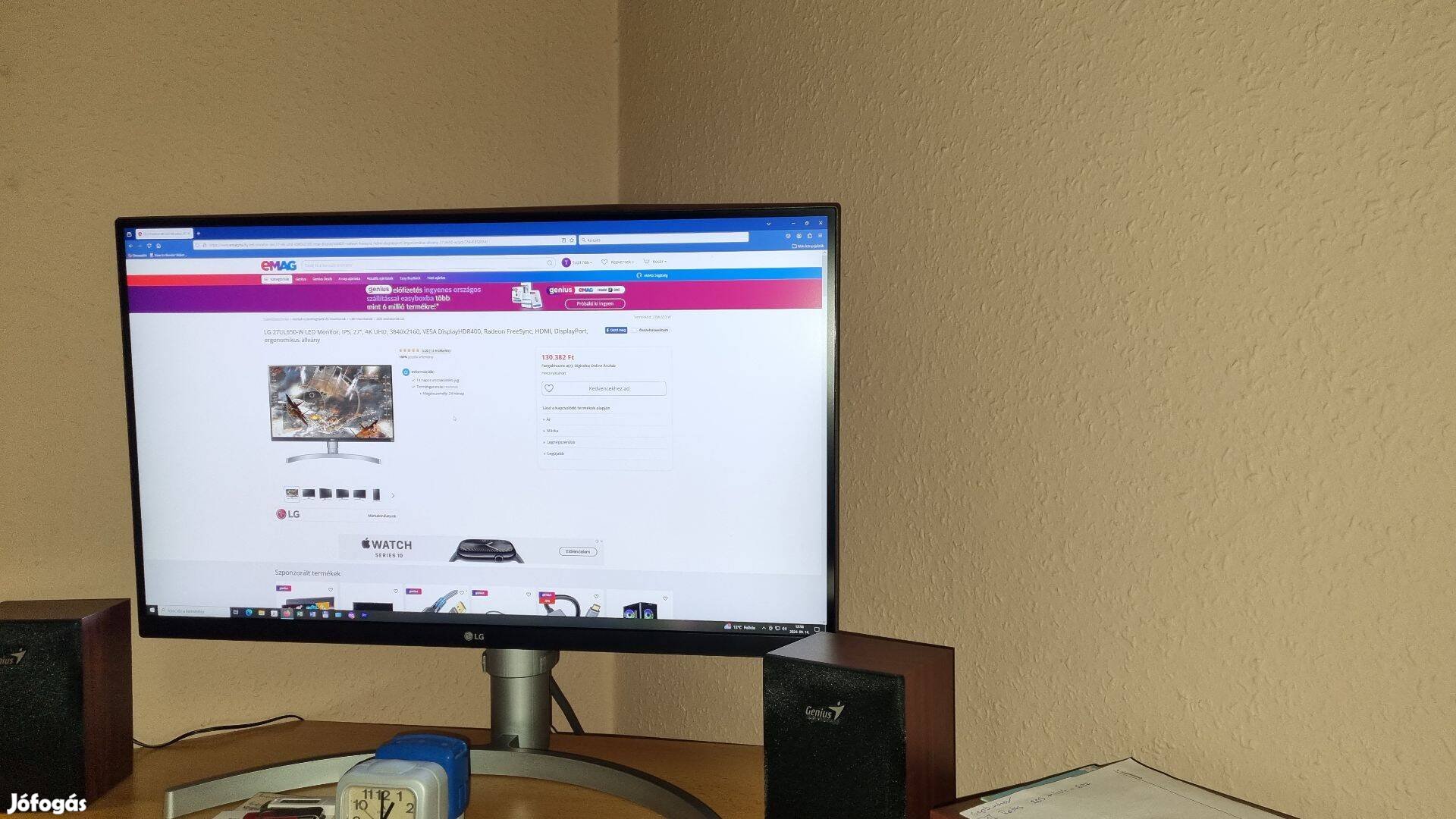 LG 27'Ul650W Led,UHD,monitor IPS