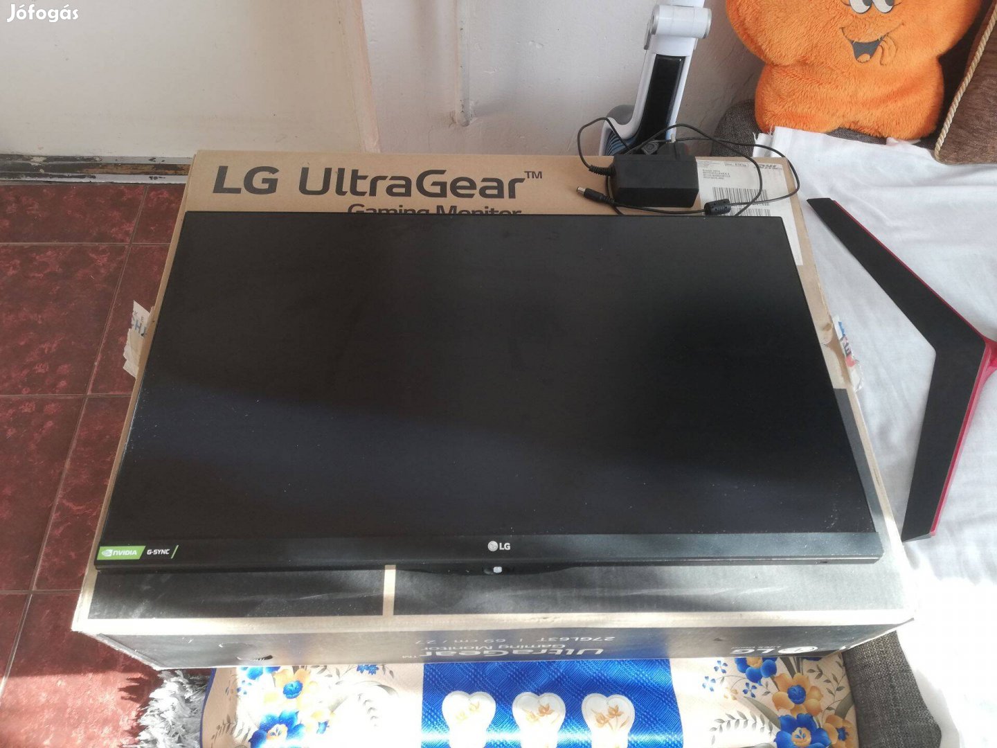 LG 27colos gamer monitor hibás karcmentes állapot olcsón szállítással