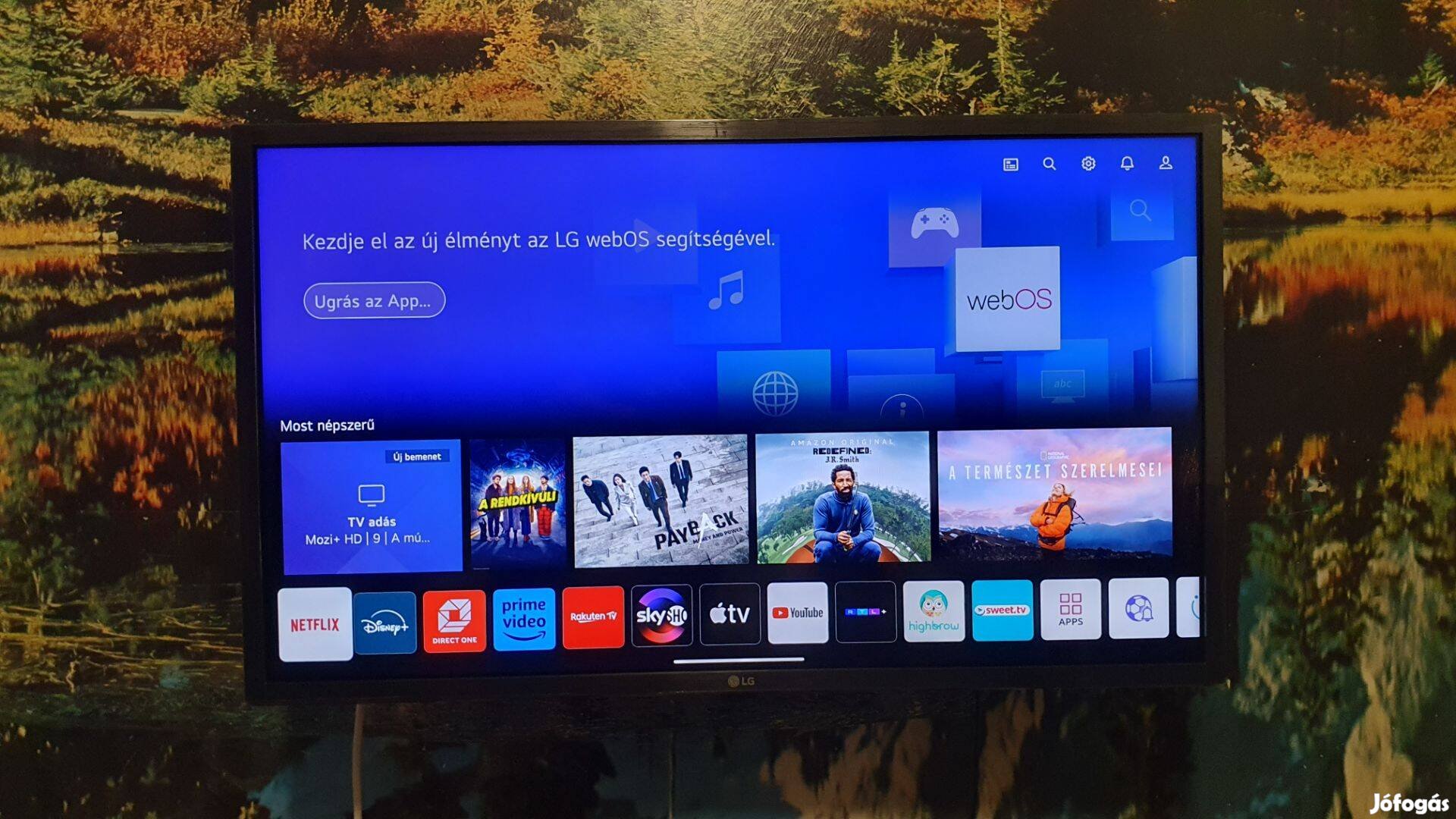 LG 32LQ631C0ZA 82cm Full HD Smart TV új 3év garanciás