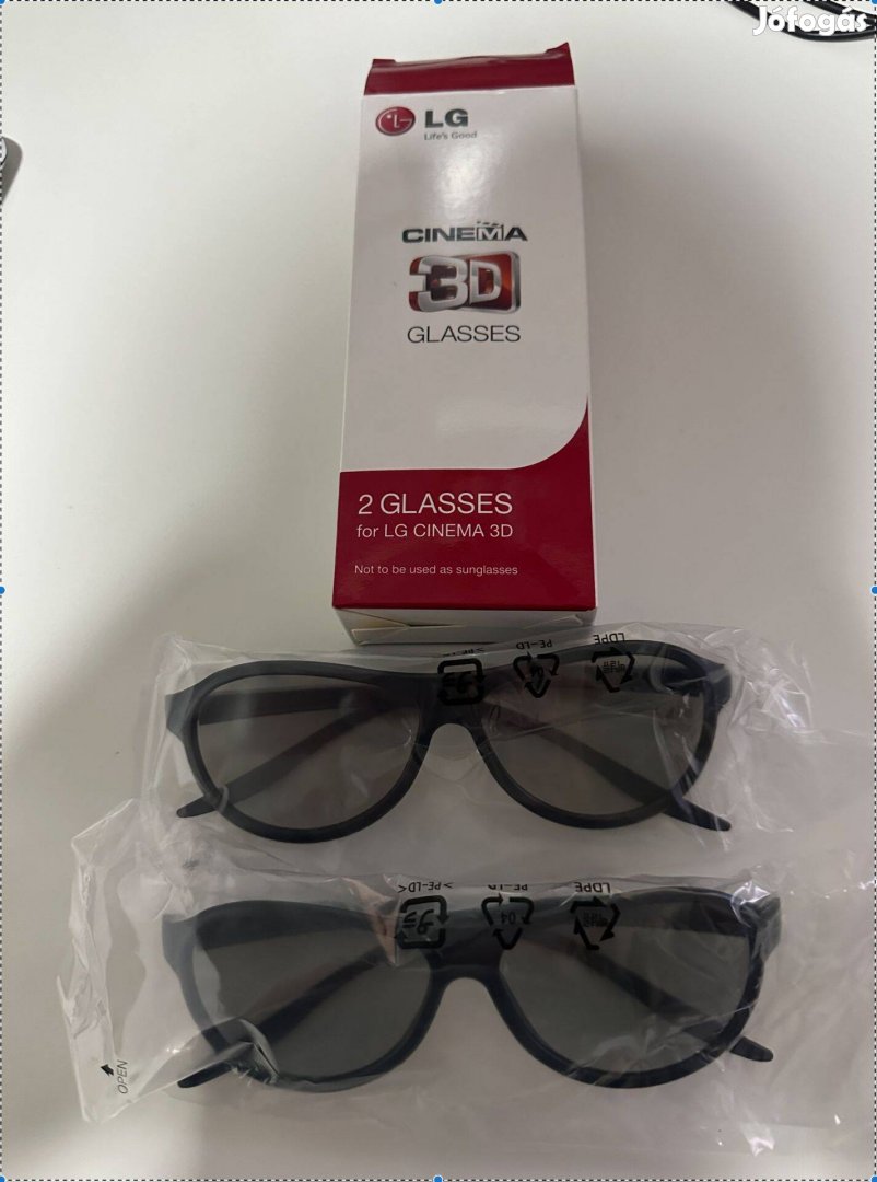 LG 3d szemüvegek 2db bontatllan