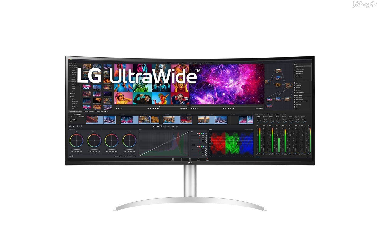 LG 40WP95CP-W monitor eladó, Machez is kiváló