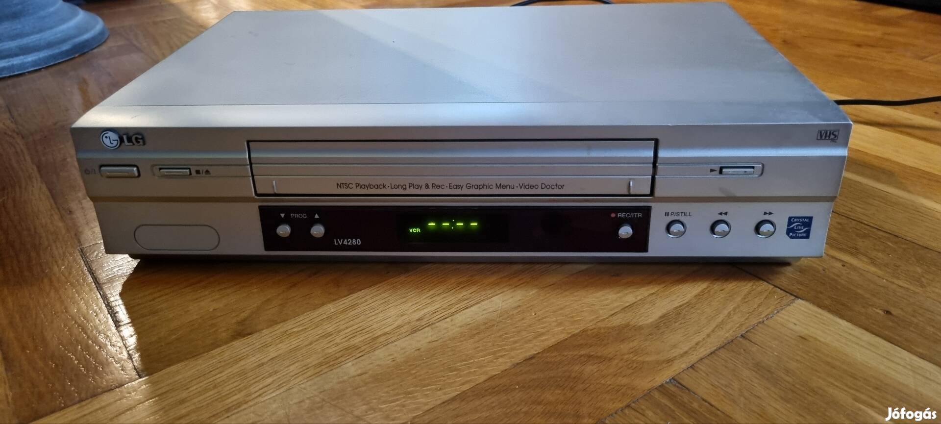 LG 4280 típusú videó, vhs 