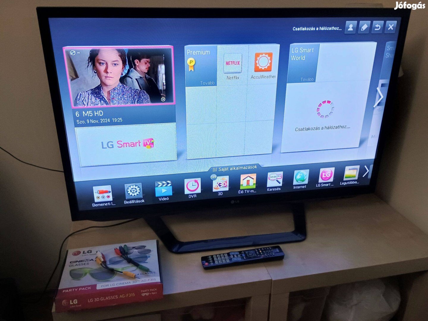 LG 42LM620S-ZE 3D 42" okostévé dobozában új állapotban