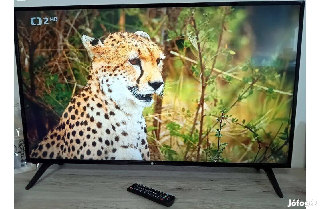 LG 43LJ500V, full hd, 108cm, usb, led tv, smart és wifi megoldható