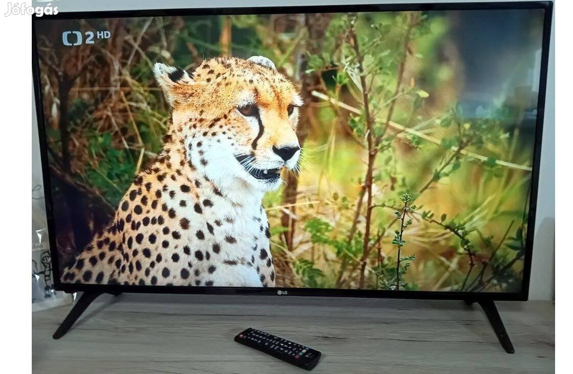 LG 43LJ500V, full hd, 108cm, usb, led tv, smart és wifi megoldható