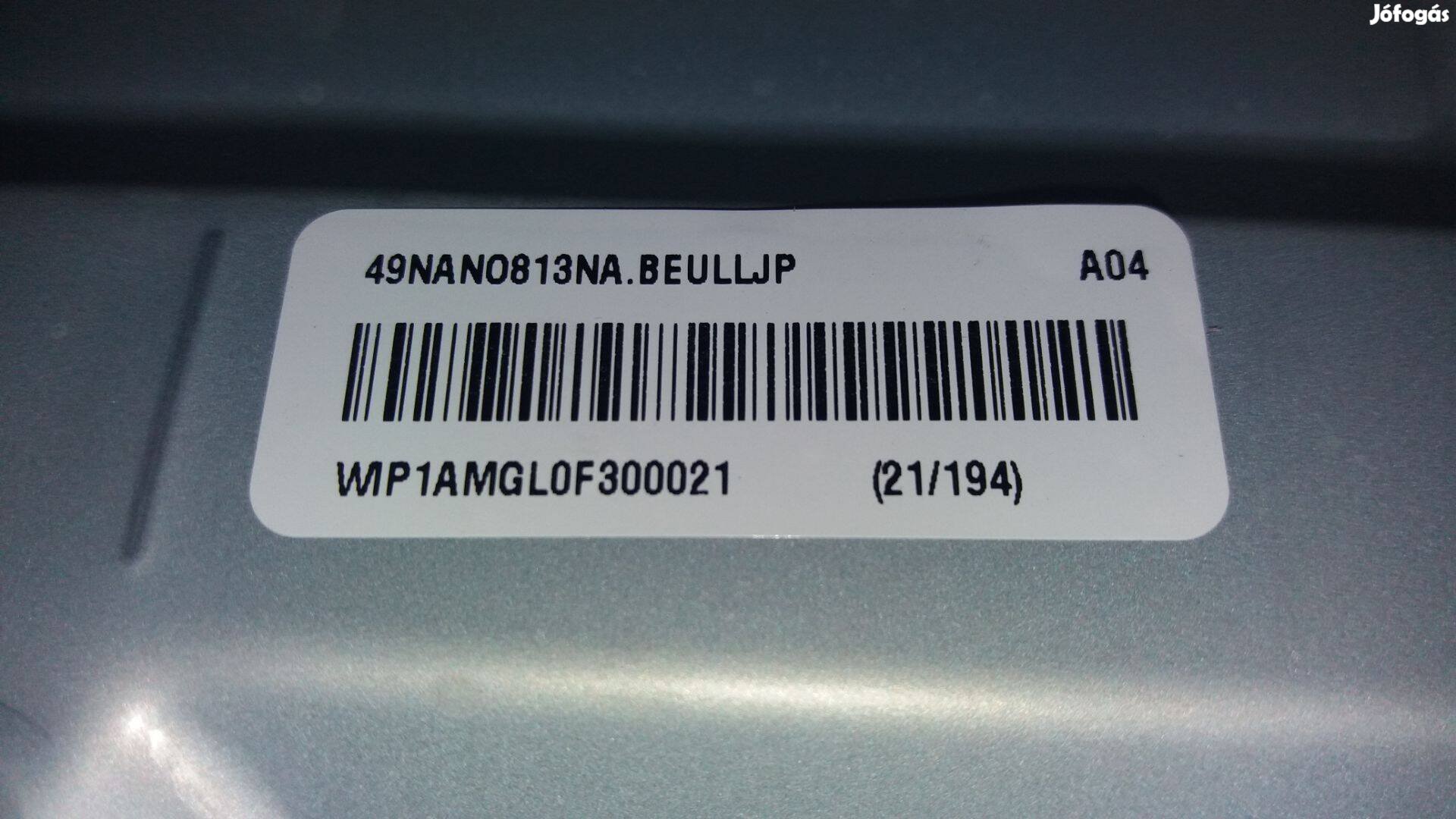 LG 49Nano813 SEL490W0 LED tv komplett háttér világítás alkatrésznek