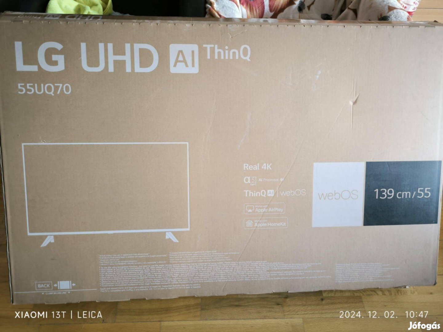 LG 4K UHD tévé újszerű állapotban eladó!