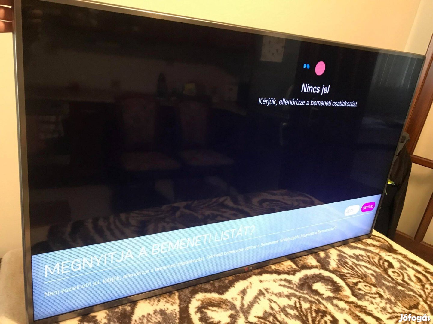 LG 50LB650V A képeken látható állapotban!