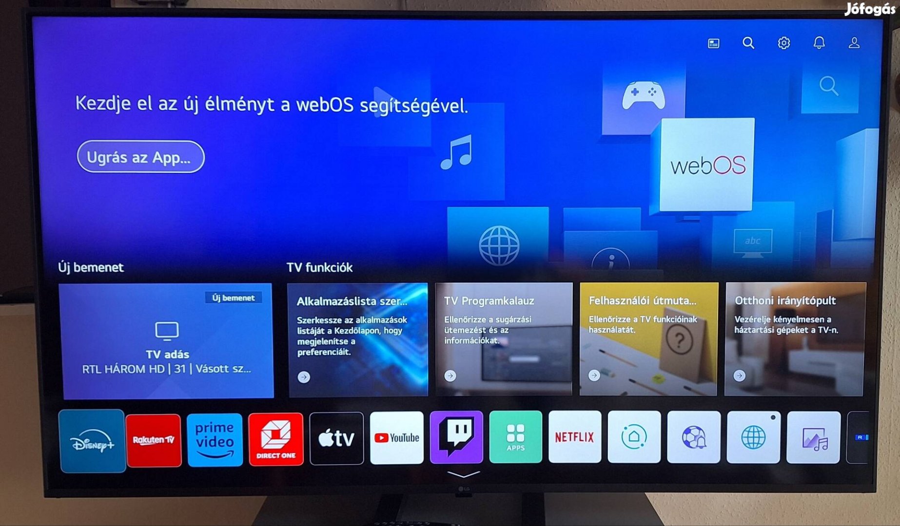 LG 50UP78003LB - XIX. kerület, Led-LCD - Jófogás image.