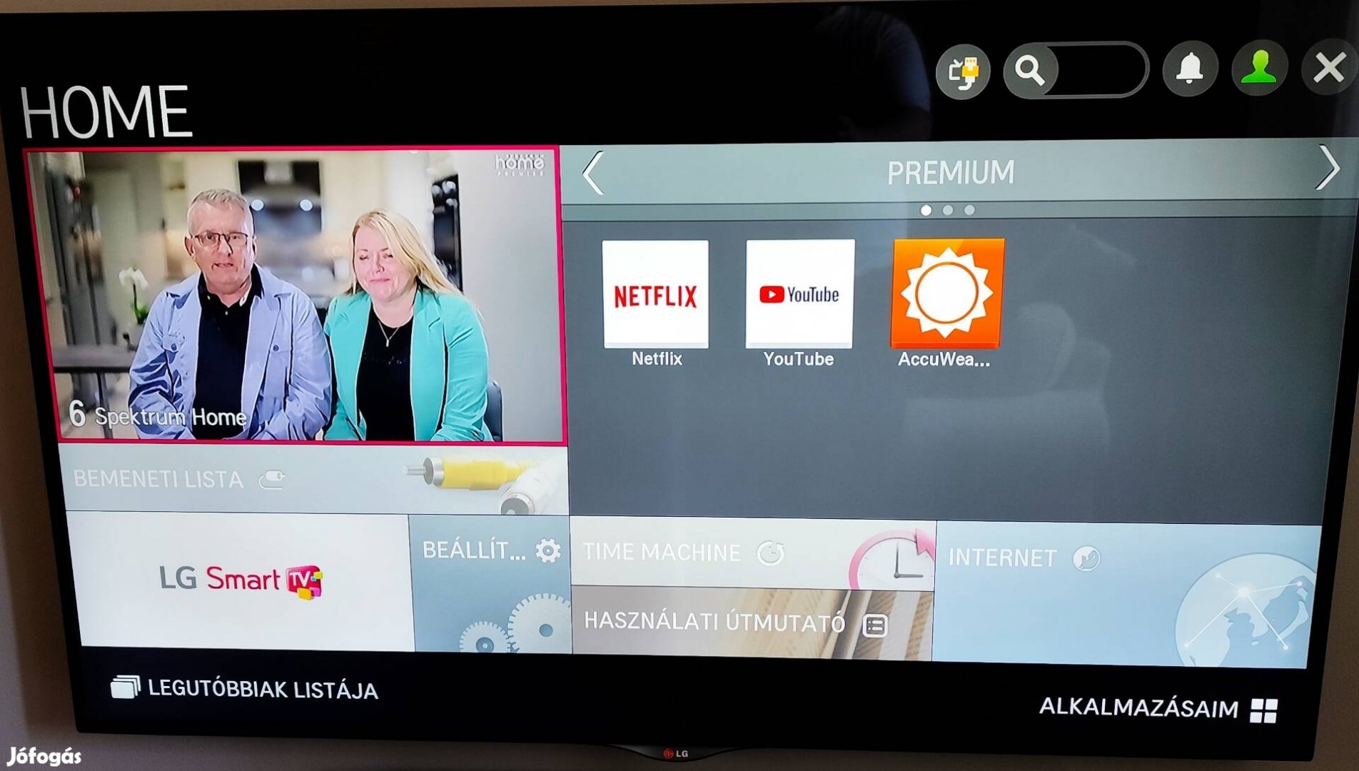 LG 55 UB820V 139 cm-es 4K LED tv